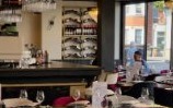 Dining room and bar at Rosemary restaurant