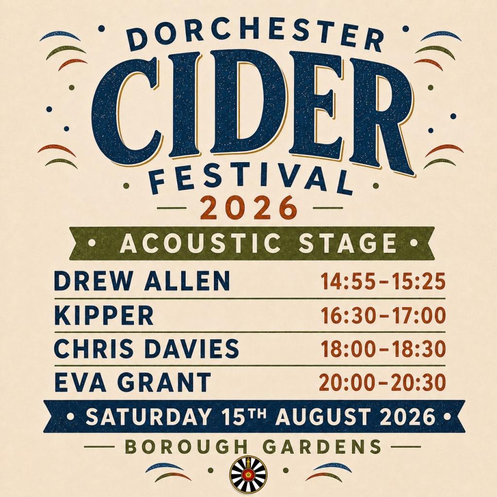 Dorchester Cider Festival: 15th August 2026