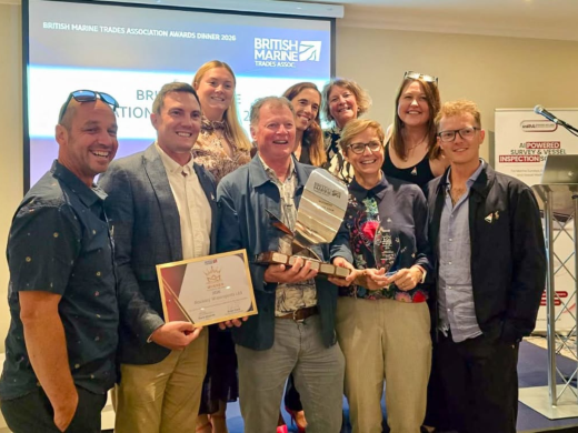 Poole’s Rockley Named British Marine Business of the Year in Its 50th Anniversary Year