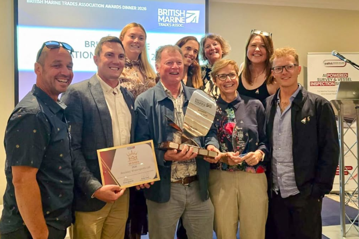 Poole’s Rockley Named British Marine Business of the Year in Its 50th Anniversary Year