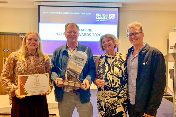 Poole’s Rockley Named British Marine Business of the Year in Its 50th Anniversary Year
