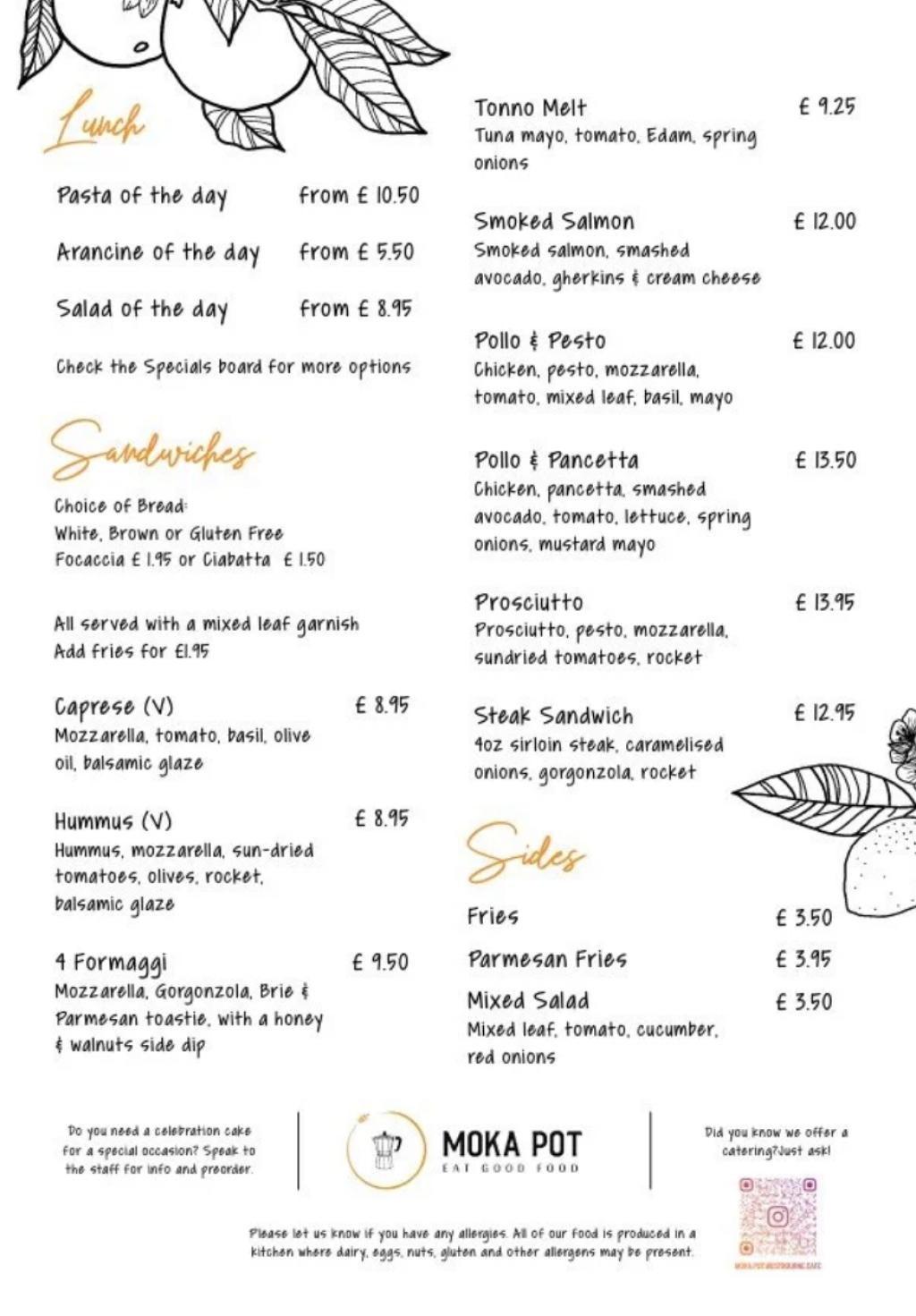 Moka Pot Cafe Westbourne