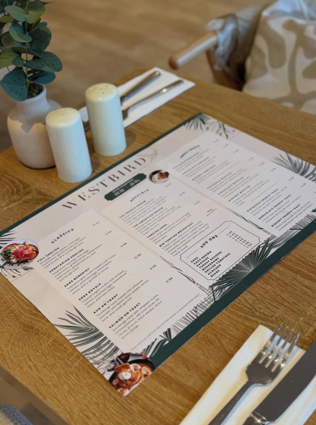 Westbird Cafe Bar & Restaurant Westbourne