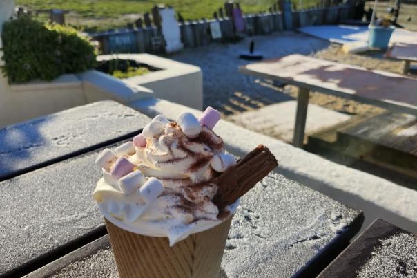 Beach Walks & Lattes in Bournemouth