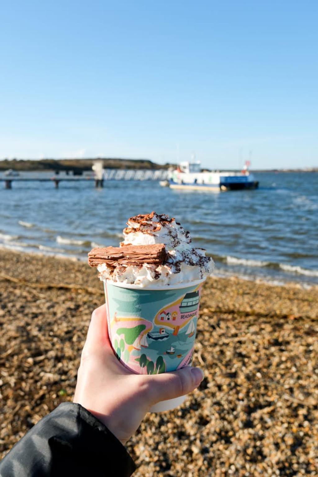 Beach Walks & Lattes in Bournemouth
