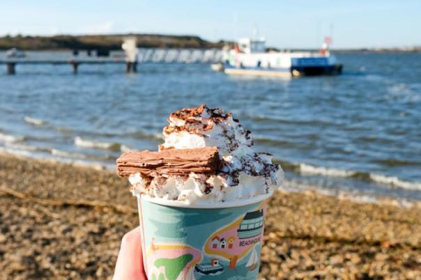 Beach Walks & Lattes in Bournemouth