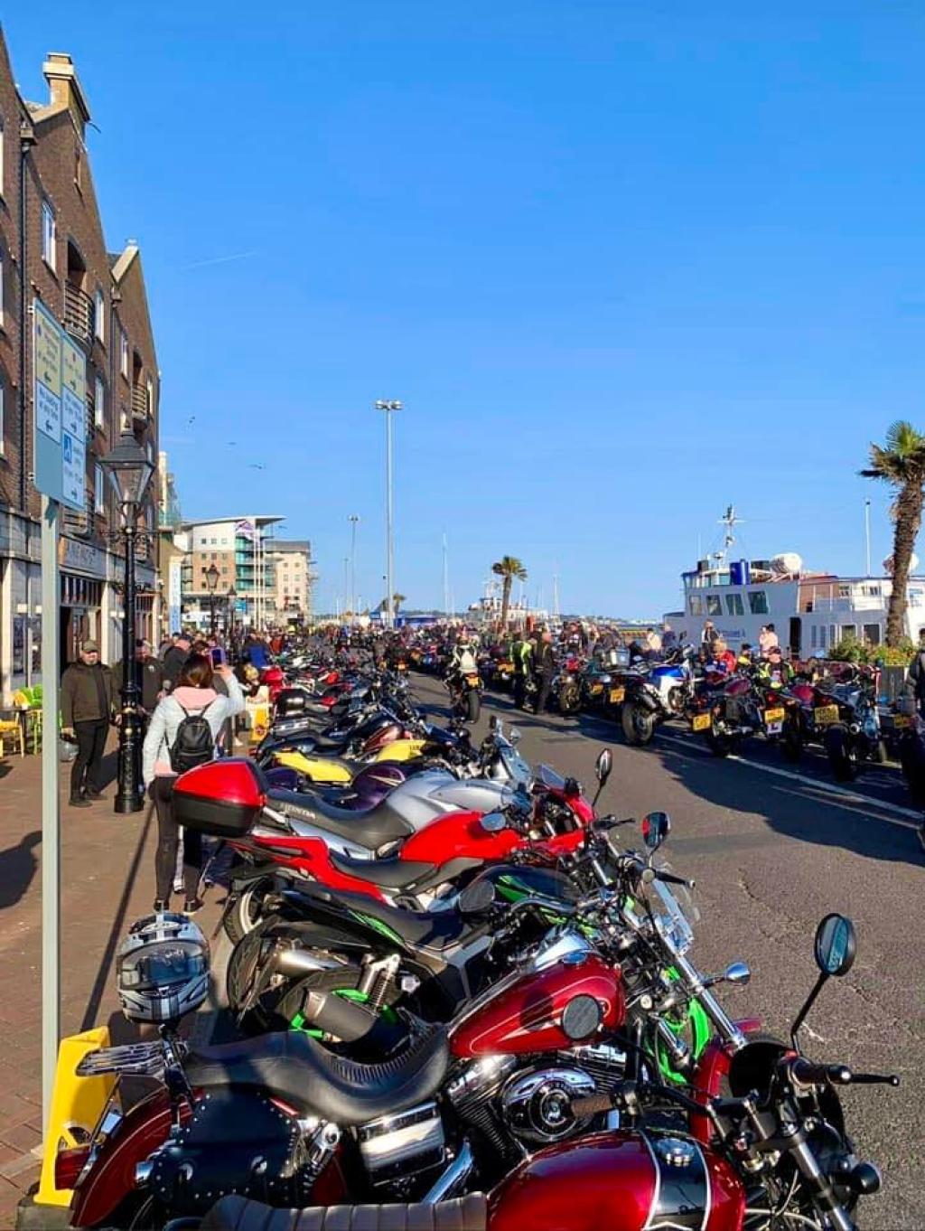 Bike Nights on Poole Quay
