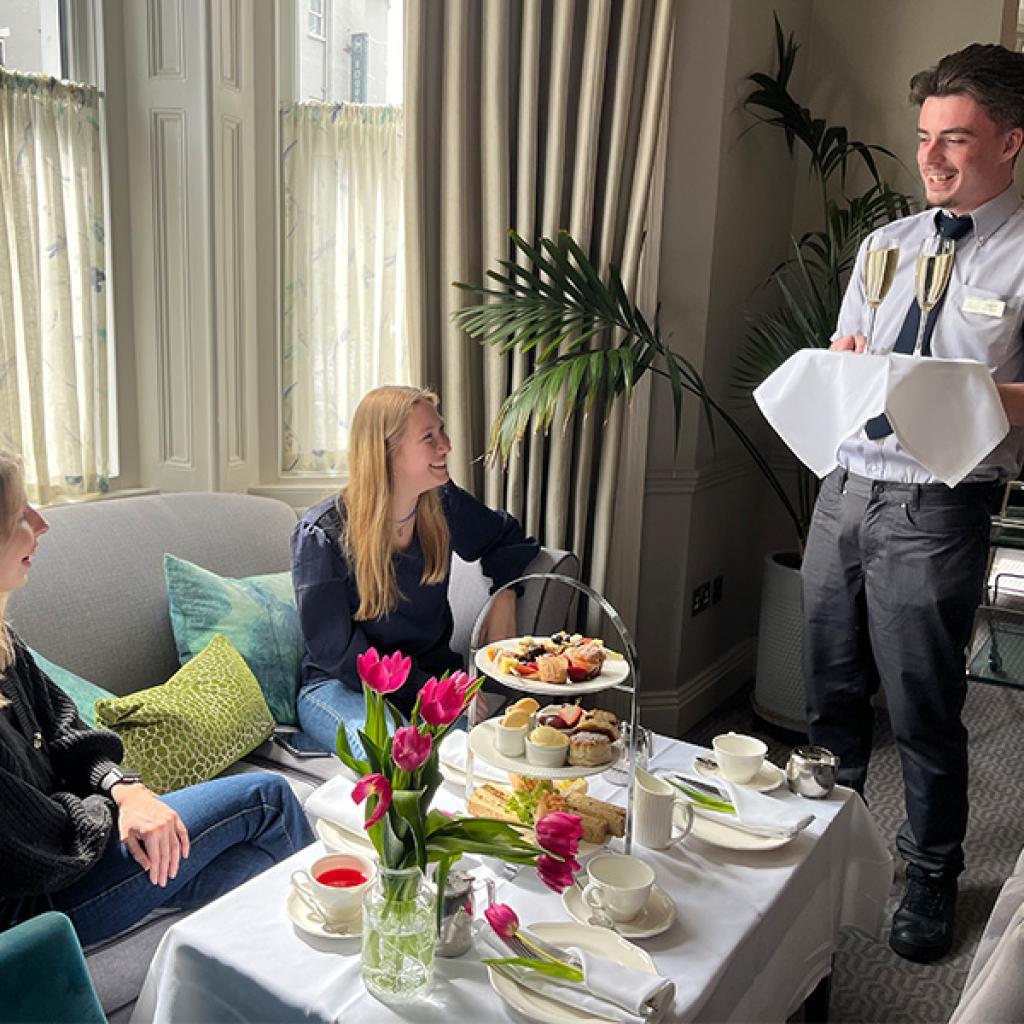 Afternoon Tea at Hotel Collingwood - A Classic British Treat by the Sea