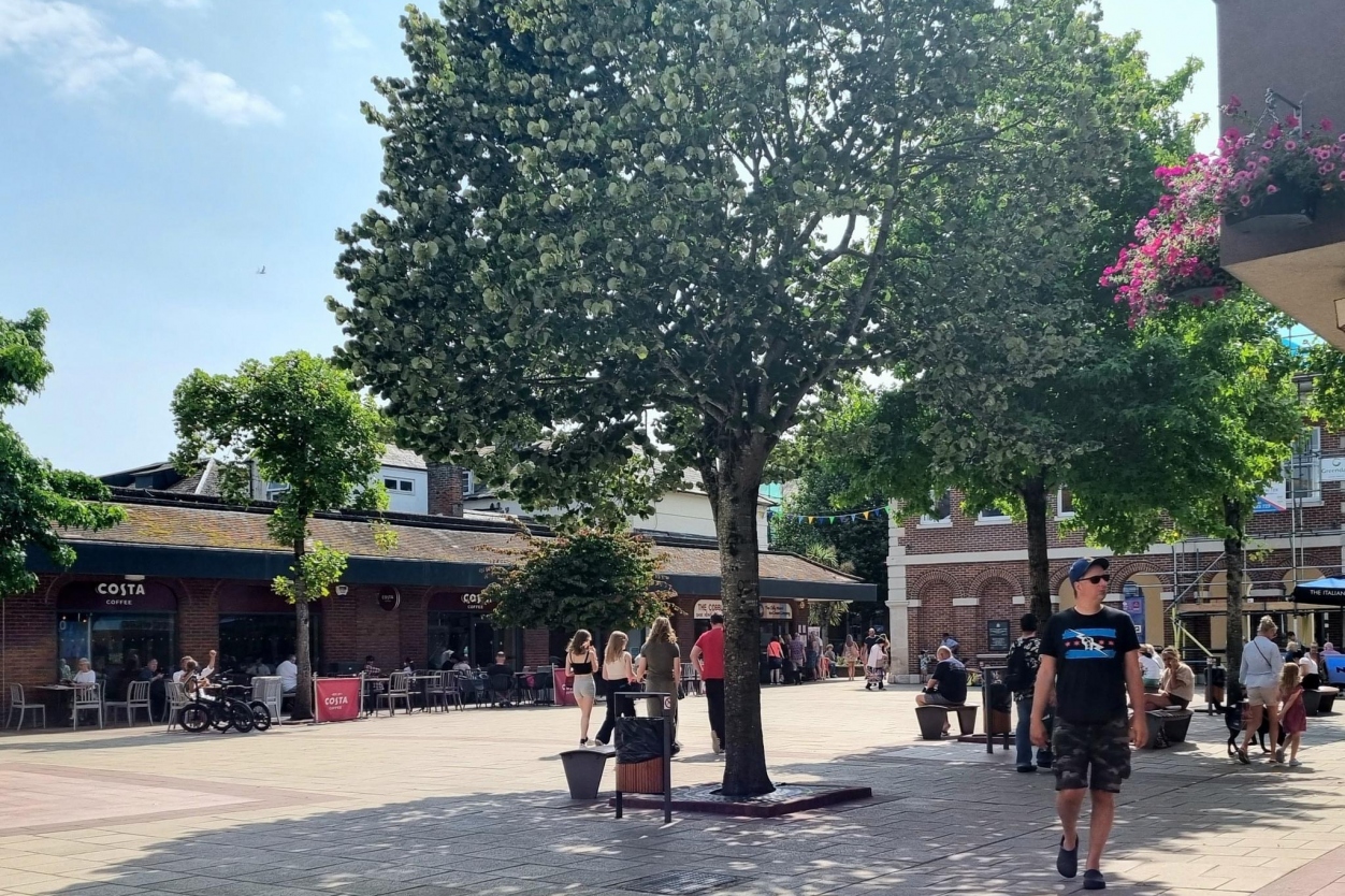 Saxon Square - Visiting Christchurch