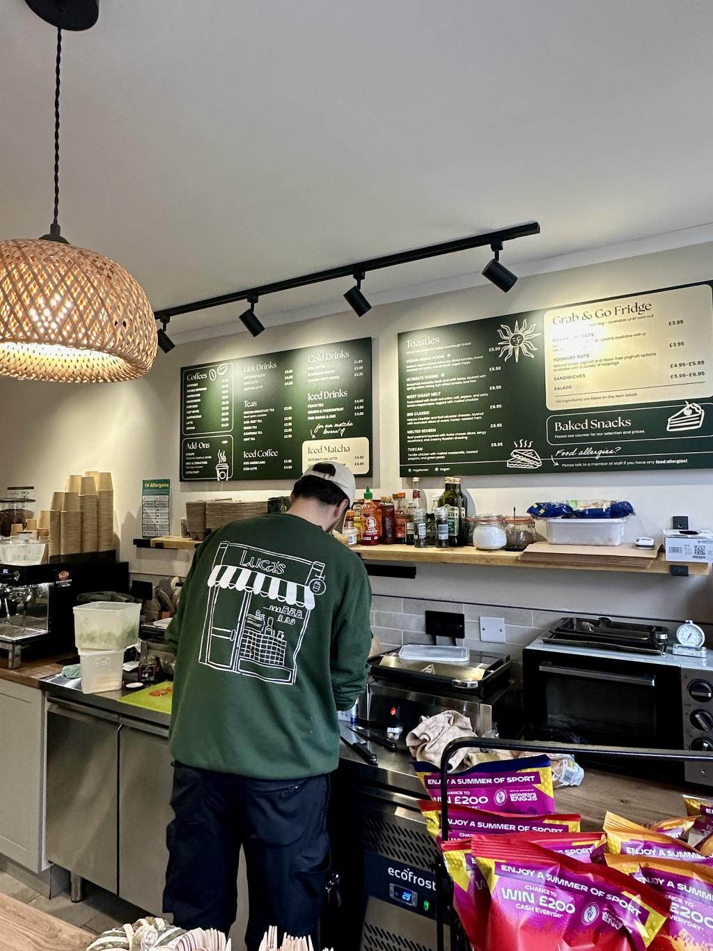 Luca’s Takeaway Café Westbourne