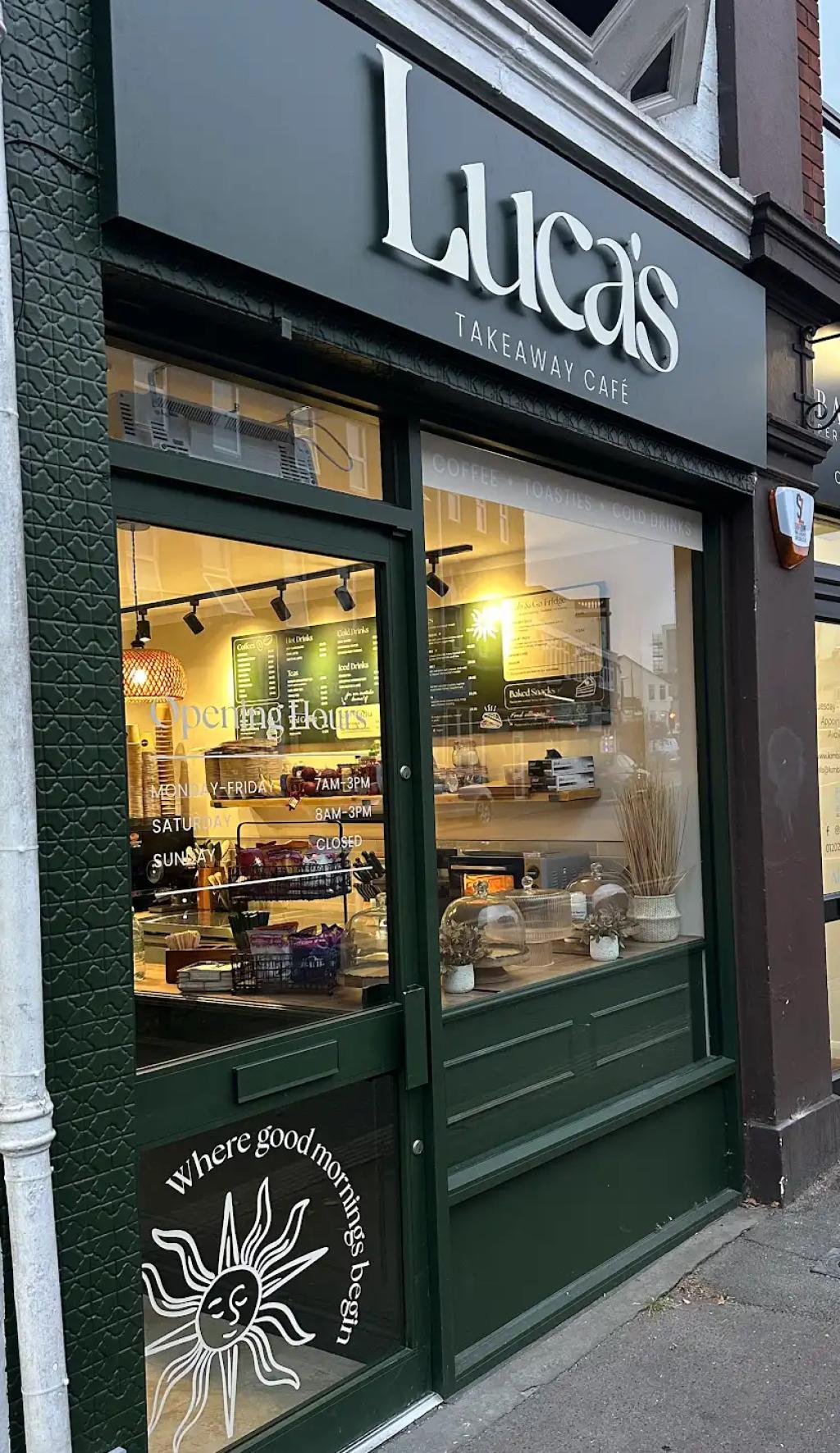 Luca’s Takeaway Café Westbourne