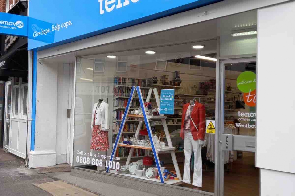 Tenovous Cancer Care Westbourne Charity Shop