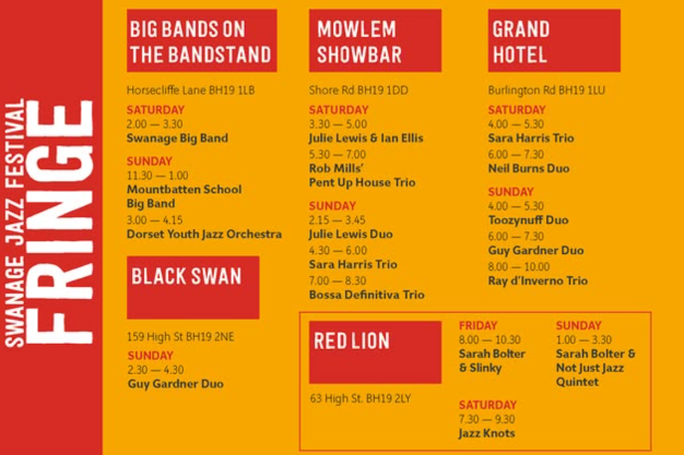 Swanage Jazz Festival: July 2027