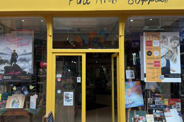 Overbury's Fine Art Supplies: Westbourne's Independent Art Shop for Creative Minds