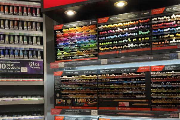 Overbury's Fine Art Supplies: Westbourne's Independent Art Shop for Creative Minds