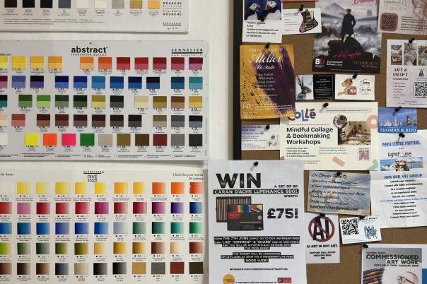Overbury's Fine Art Supplies: Westbourne's Independent Art Shop for Creative Minds