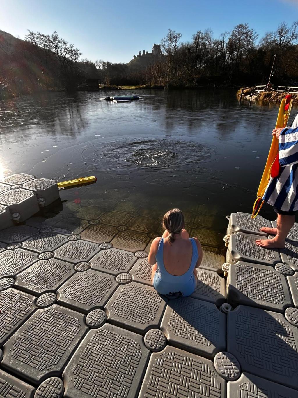 Swim Beneath Corfe Castle at Dorset’s New Open Water Lake