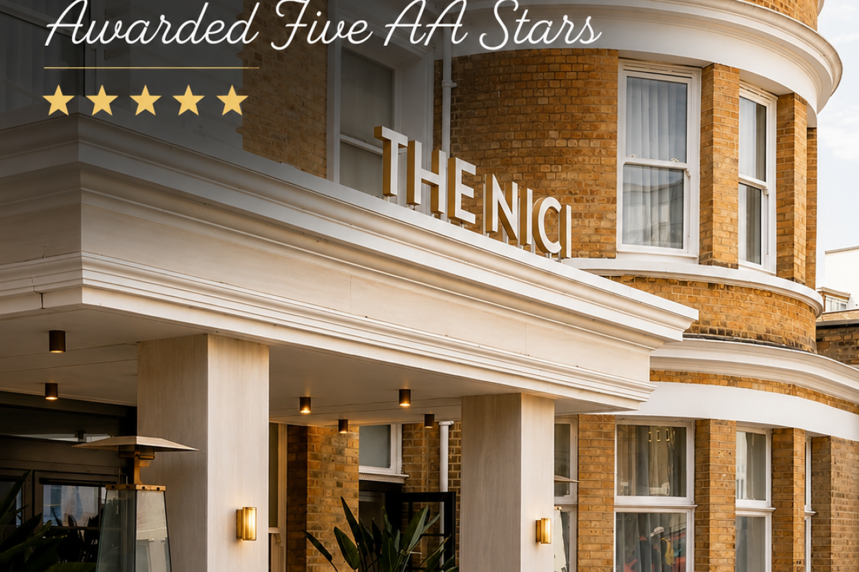 THE NICI Becomes Bournemouth’s First Five-Star AA Hotel in 26 Years