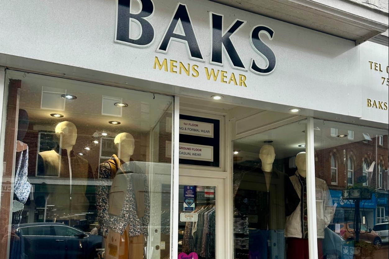 BAKS Menswear Westbourne - Exclusive Men’s Clothing Shop Bournemouth