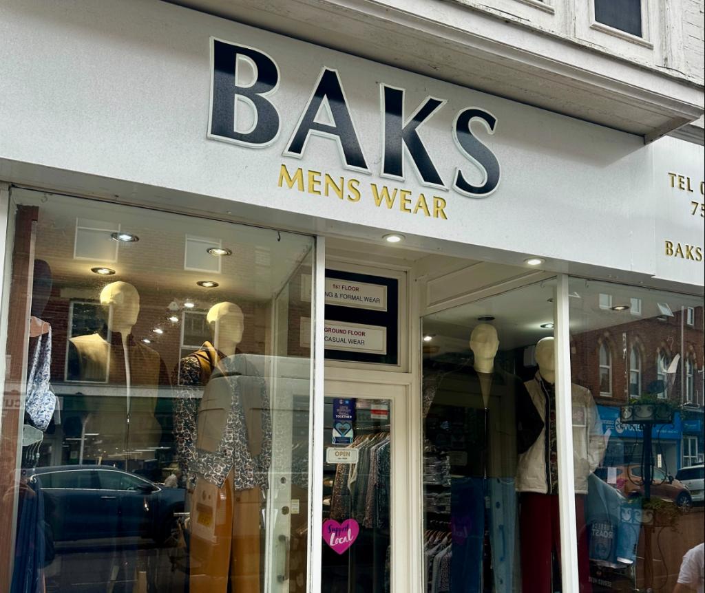 BAKS Menswear Westbourne - Exclusive Men’s Clothing Shop Bournemouth