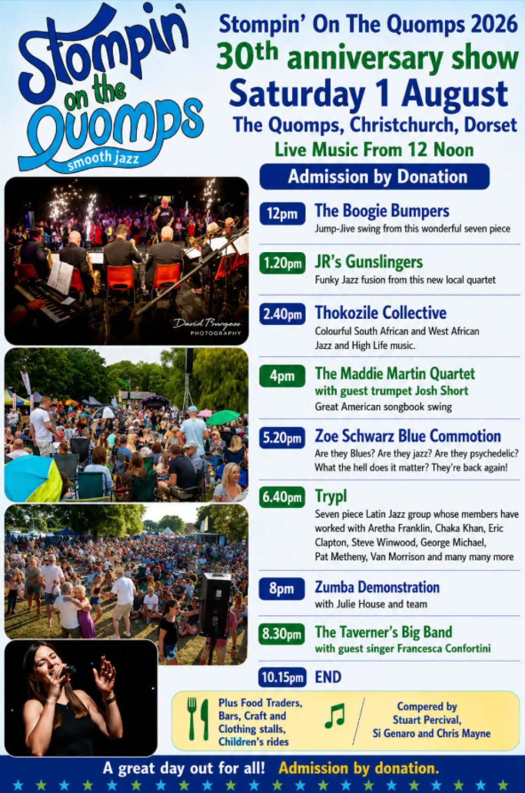 Stompin' on the Quomps | Saturday 1 August 2026