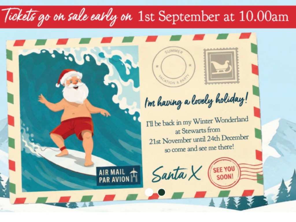 Christmas Starts Early as Stewarts Launches Winter Wonderland Tickets