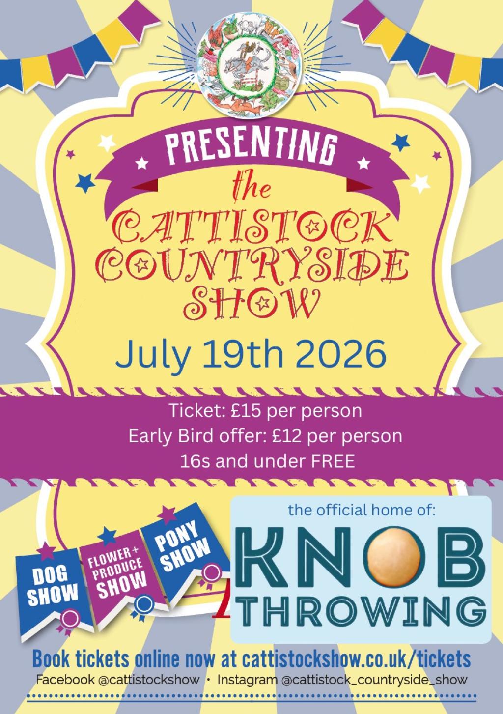Cattistock Countryside Show | 19 July 2026