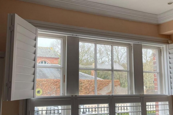 Discover the Beauty of REAL WOOD SHUTTERS from Ashley Blinds