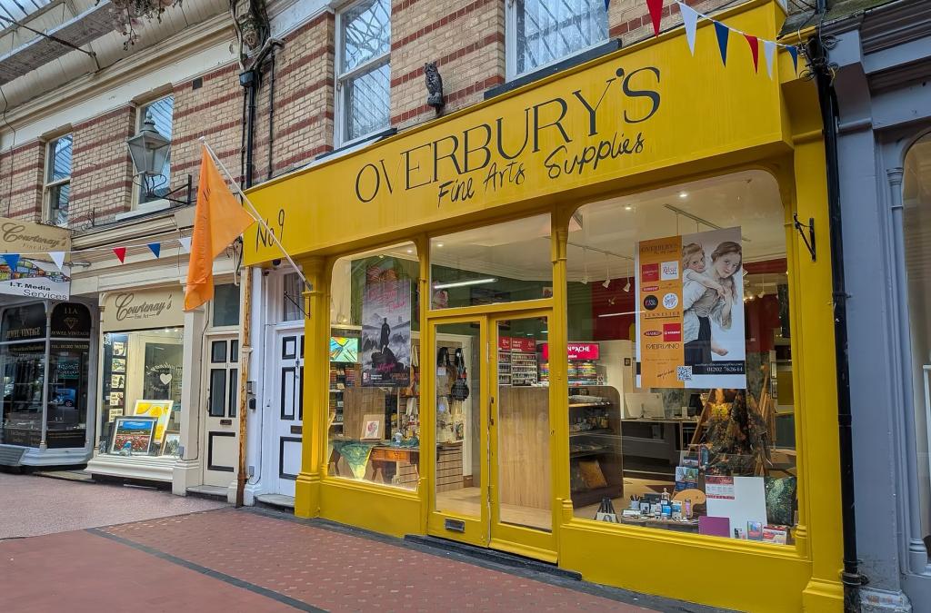SAVE ON ART MATERIALS - Student Discount at Overbury’s Fine Art Supplies Bournemouth