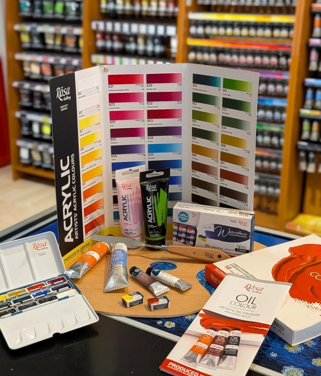 SAVE ON ART MATERIALS - Student Discount at Overbury’s Fine Art Supplies Bournemouth