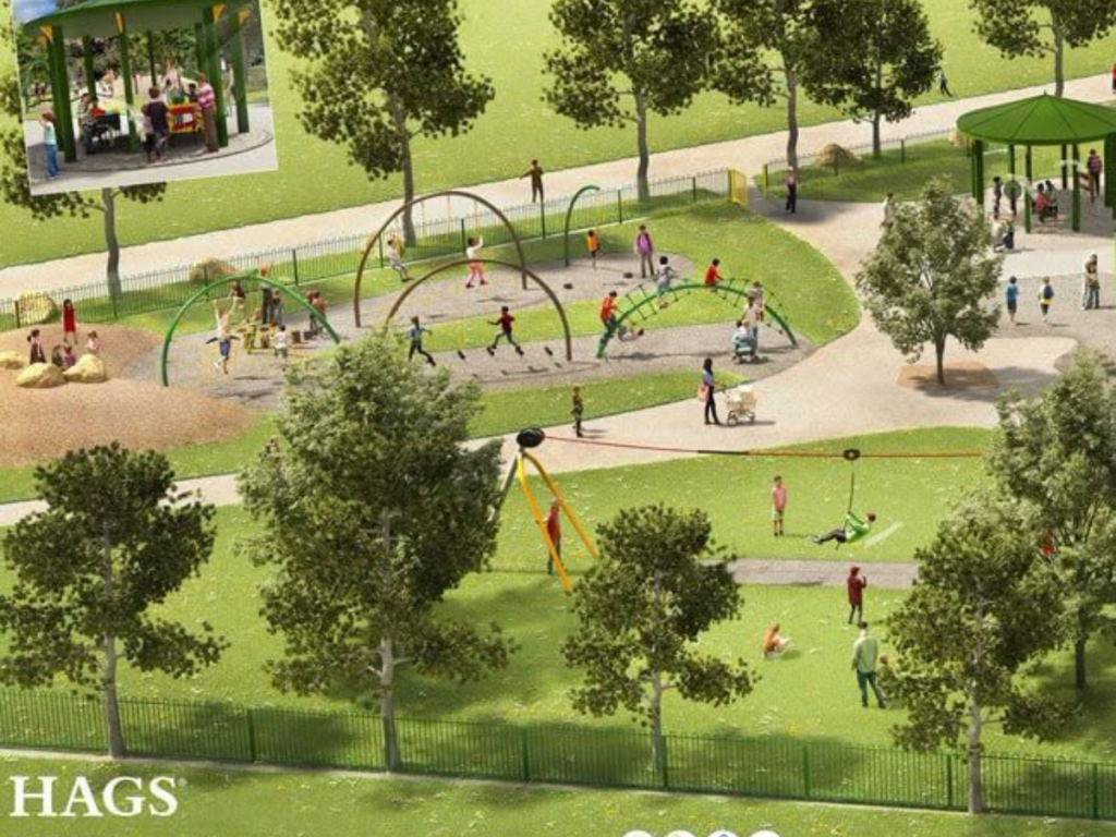 Kings Park Play Area Is Being Rebuilt with a More Inclusive Design