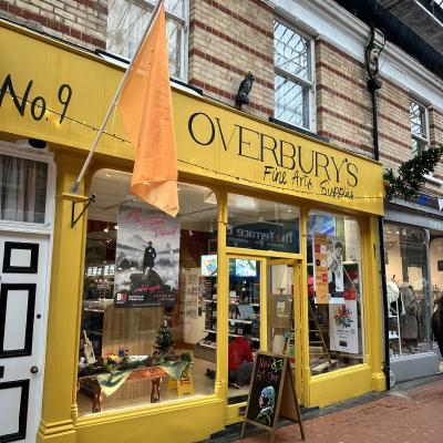 REVIEW: A Visit to Overbury’s Art Supplies in Bournemouth | Art Shop in Westbourne