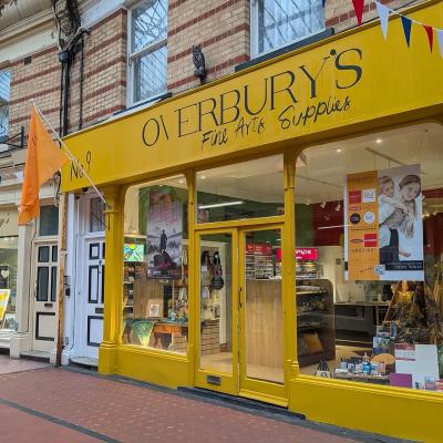 Overbury’s Fine Art Supplies Westbourne | Art Shop Bournemouth