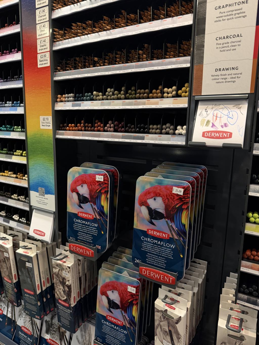 Overbury’s Fine Art Supplies Westbourne | Art Shop Bournemouth