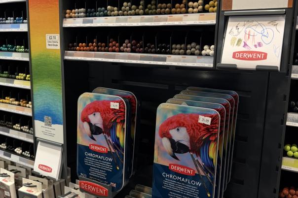 Overbury’s Fine Art Supplies Westbourne | Art Shop Bournemouth