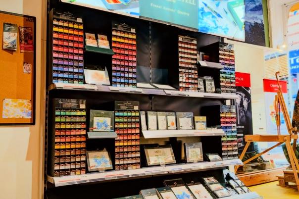 Overbury’s Fine Art Supplies Westbourne | Art Shop Bournemouth