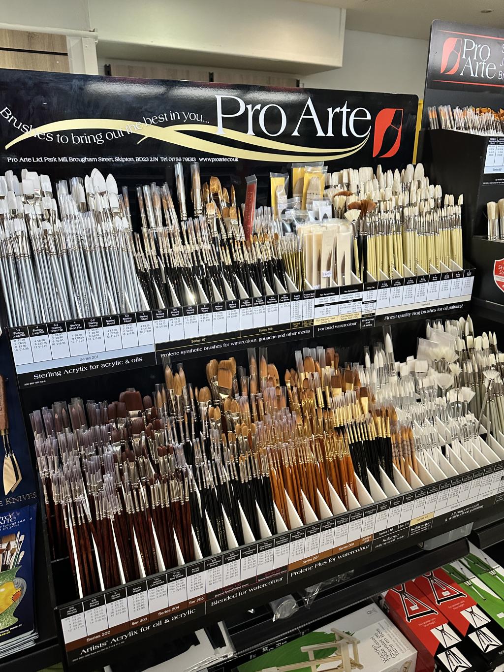 Overbury’s Fine Art Supplies Westbourne | Art Shop Bournemouth