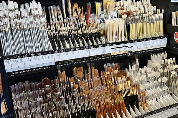 Overbury’s Fine Art Supplies Westbourne | Art Shop Bournemouth