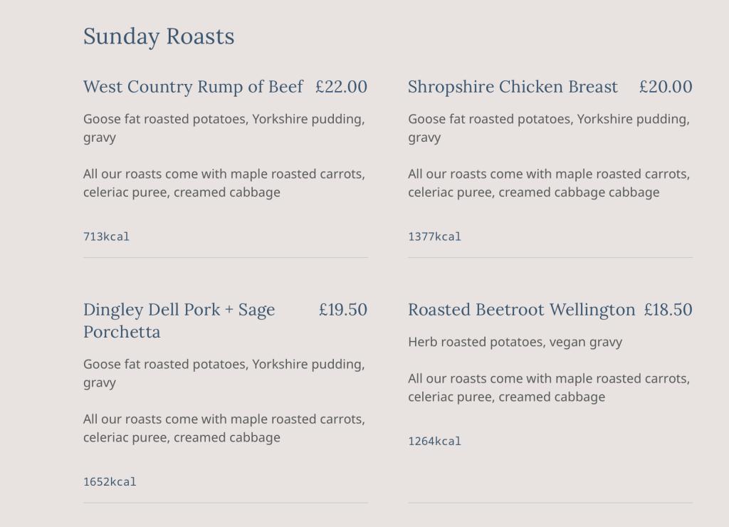 Sunday Roasts at The Libertine Westbourne
