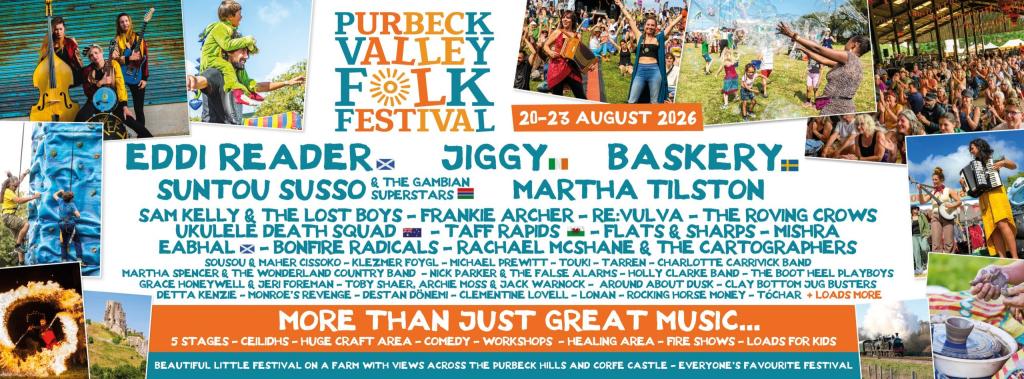 Purbeck Valley Folk Festival | 20 August - 23 August 2026