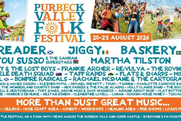 Purbeck Valley Folk Festival | 20 August - 23 August 2026