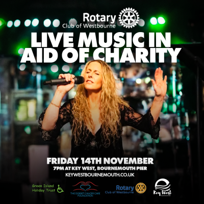 Rotary Westbourne Hosts Live Music Charity Event at Key West Bournemouth Pier