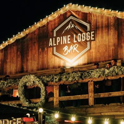 The Alpine Lodge Bournemouth at Christmas