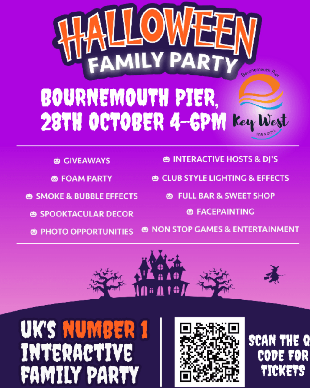 Halloween Events in Bournemouth 2026: Family Activities, Parties and Spooky Things to Do