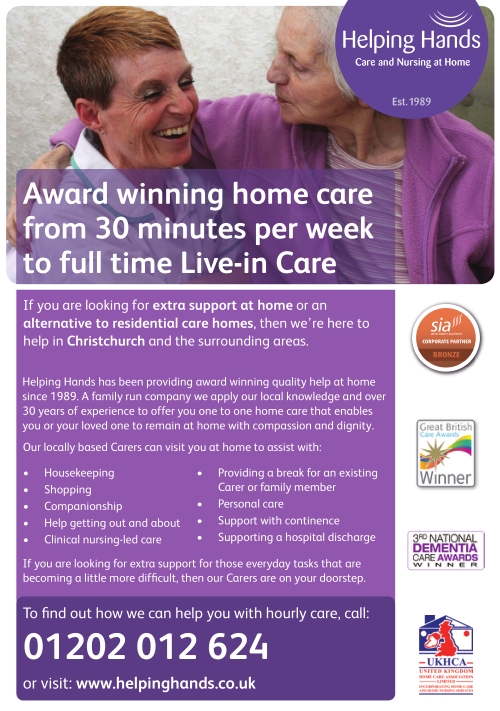 Helping Hands Home Care Christchurch