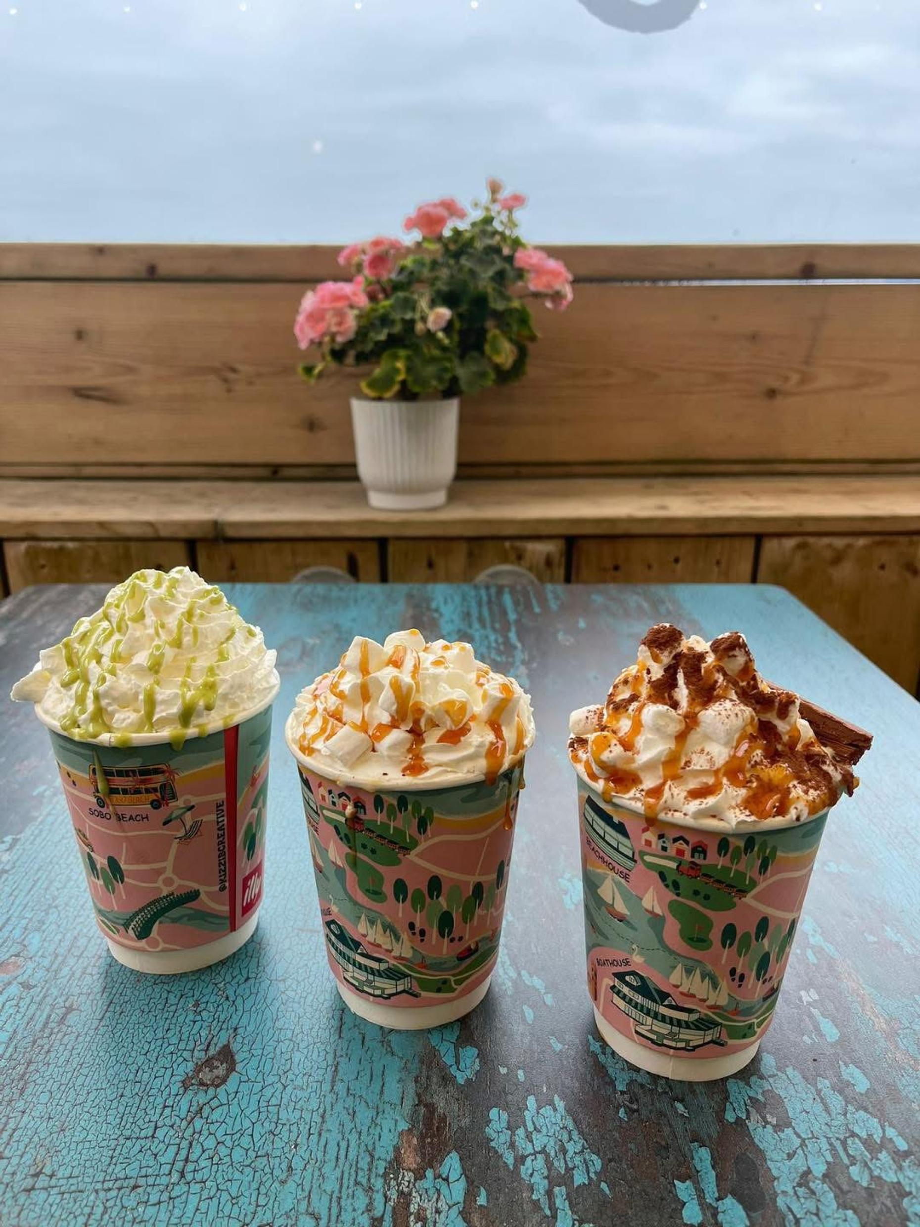 Beach Walks & Lattes in Bournemouth