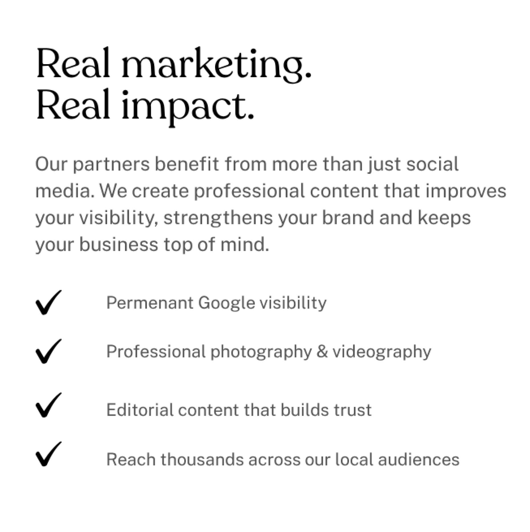 Partner With Us