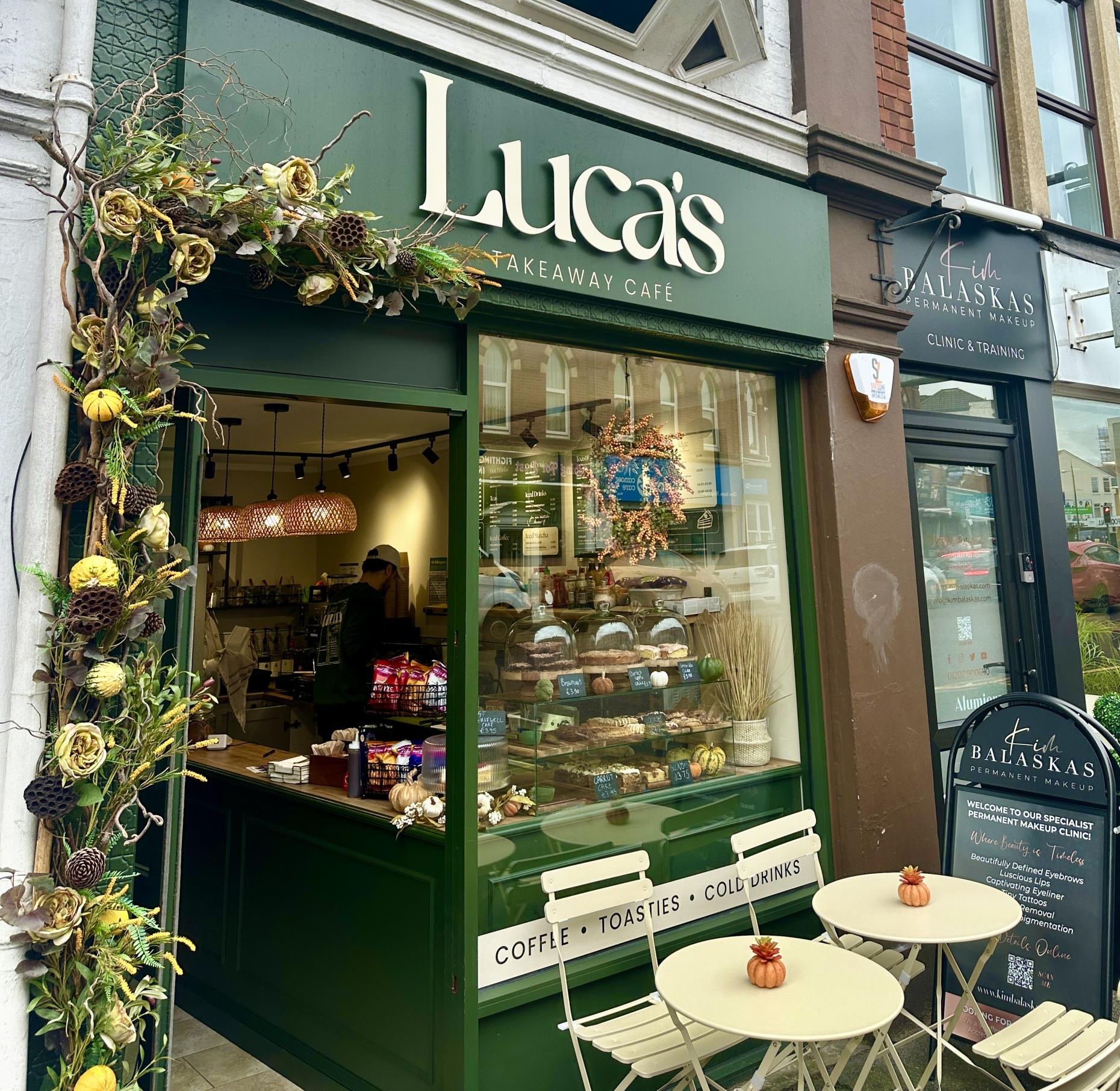 Luca’s Takeaway Café Westbourne