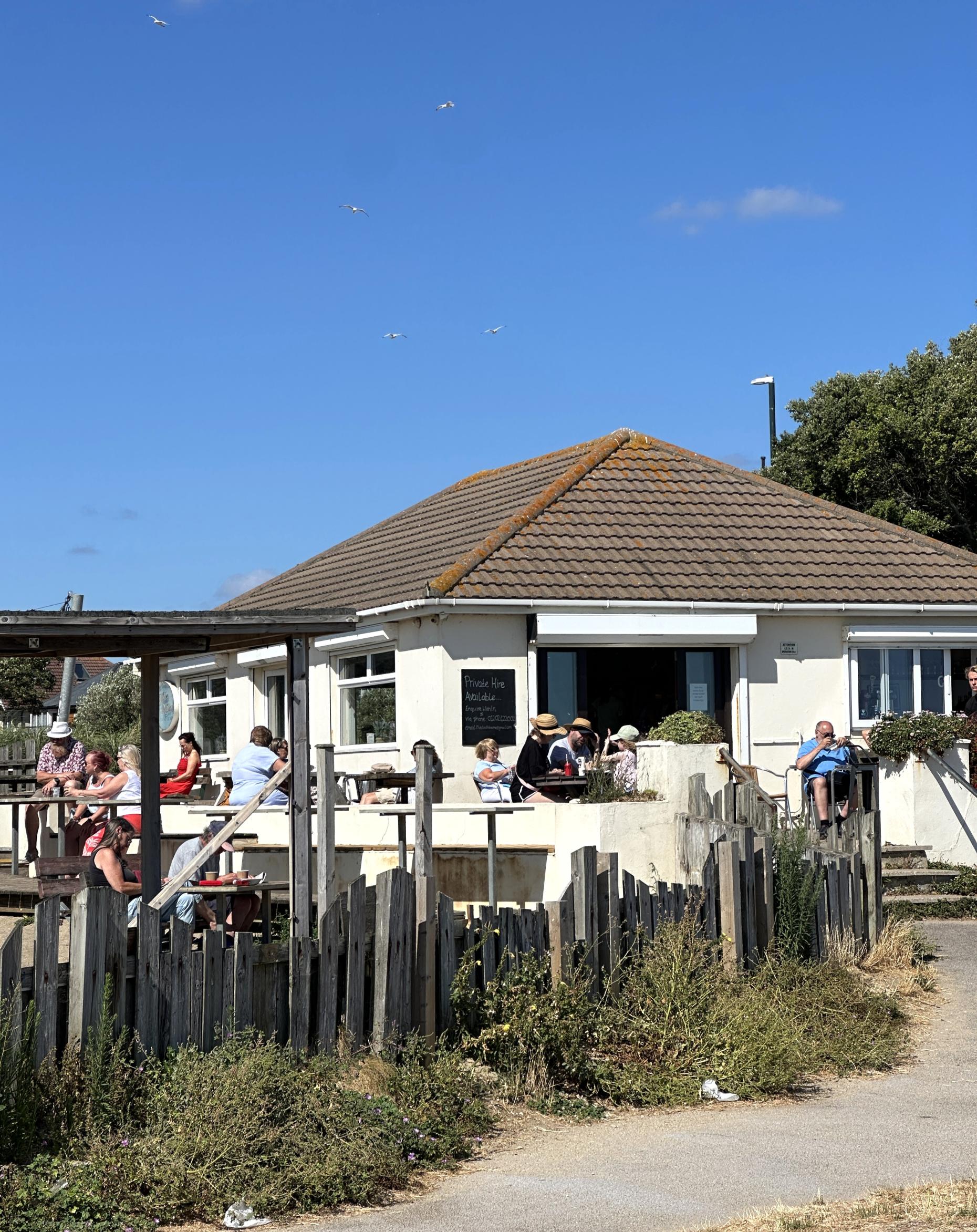 Southbourne's Cliff Top Café With Views Worth Staying For