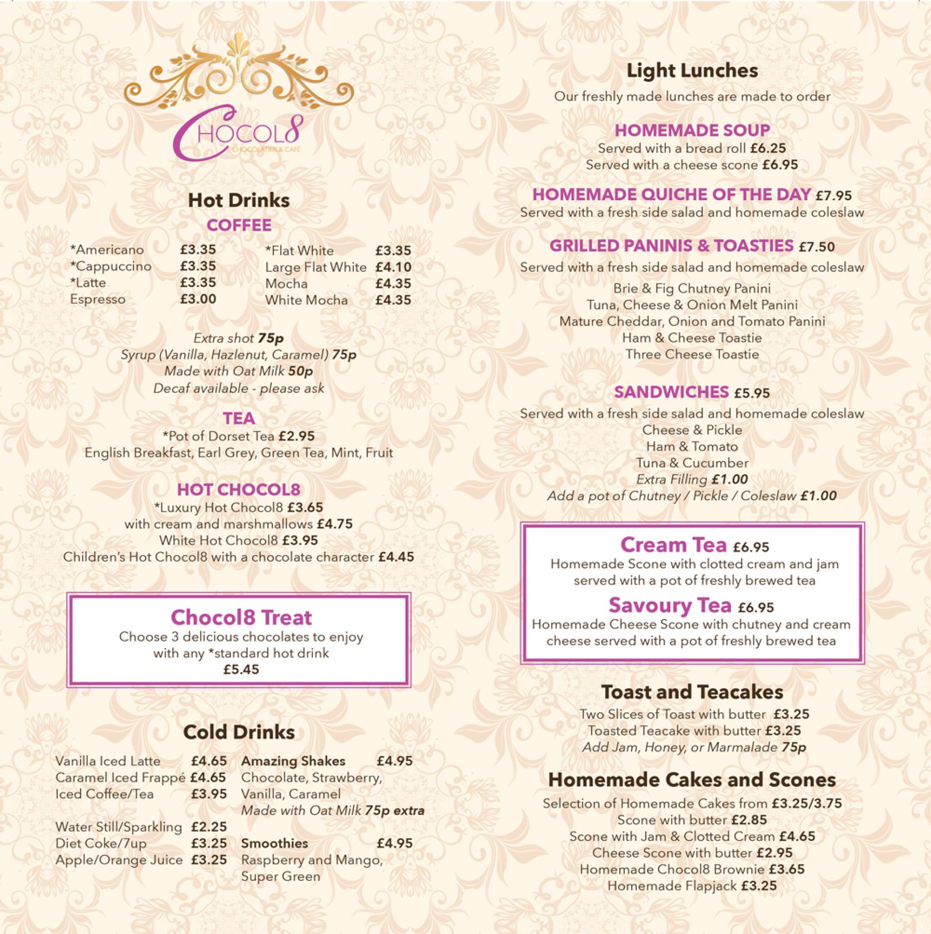 Chocol8 Westbourne – Artisan Chocolatier & Cafe